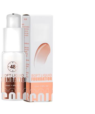 G n rique Self-Adjusting Tinted Foundation - Face Complexion Corrector 30ml Waterproof Long-Lasting Cream Concealer for Women and Men