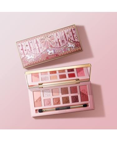 Zeesea Eyeshadow Palette - British Museum Alice Series, Highly Pigmented Matte Glitter Makeup - 12 Colors (J03Honey Dream) - Buy Online on GoSupps.com