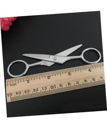 Angoily 6 Pcs Barber Shaving Tools Set | Mustache Scissors & Stainless Steel Manual Razor for Men - International Shipping - Buy Online on GoSupps.com