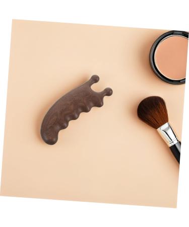 2pi ces Peigne De Massage Bois Naturel Pour Chevelu Avec Dents Larges Outil De Soin Des Cheveux Design - Buy Online on GoSupps.com