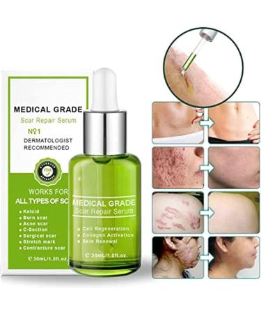 HEPVET Goopgen Advanced Scar Repair Serum - Medical Grade Nature Scar Treatment for All Types of Scars (Color 5pcs) - Buy Online on GoSupps.com