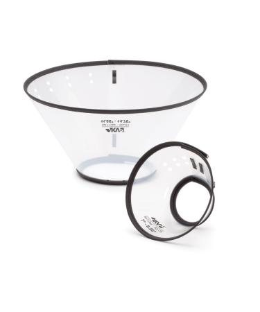 KVP Saf-T-Clear Dog Recovery Collar Fits 7" to 12" Neck/5" Depth