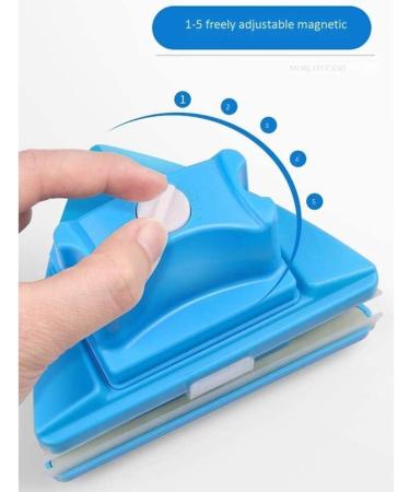 5-Speed Magnetic Adjustment/Triangular Design/Large Handle Double Sided Magnetic Window Cleaner Manual Type - Buy Online on GoSupps.com