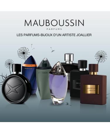 Mauboussin - Pour Lui Cristal Oud 100ml (3.3 Fl Oz) - Eau de Parfum for Men - Oriental Scent - Buy Online on GoSupps.com