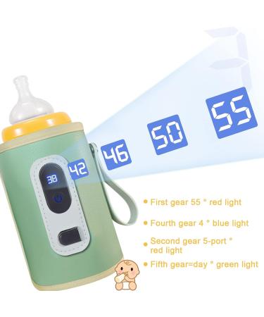 FGen USB Baby Bottle Heater - Portable Warmer with 5 Temperature Levels for Milk and Food Heating - Buy Online on GoSupps.com