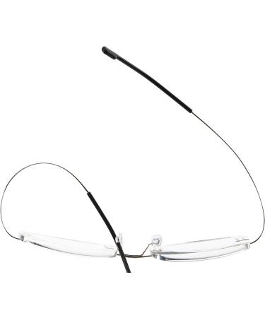Viseng 2 Pack Rimless Titanium Reading Glasses for Men & Women - Ultralight +3.0 Readers - Buy Online on GoSupps.com