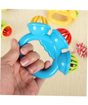 Ibasenice 20 STK Handbell Newborn Toys - Pet Biting & Soothing Toys for Toddlers - Safe Grip Plastic - Buy Online on GoSupps.com