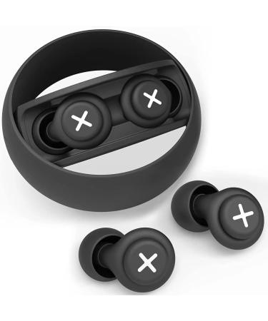 Silicone Ear Plugs for Sleeping and Noise Reduction - Reusable, Super Soft Grey Earplugs for Concerts, Work, and Travel - Buy Online on GoSupps.com