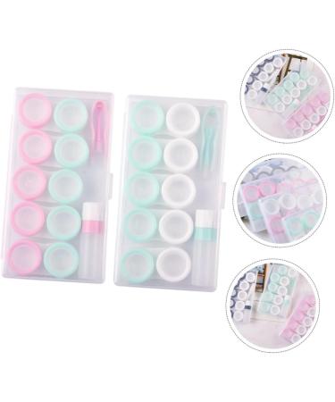 Solustrie 8-Sentence Storage Box for Colored Contact Lenses - Stylish Macaron Container for Eye Care & Travel - Buy Online on GoSupps.com