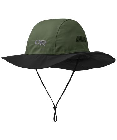 Outdoor Research Seattle Rain Hat Fatigue/Black Large