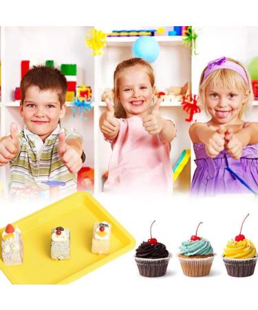 10 Pcs Multicolor Plastic Art Trays - Organizer for Crafts, Painting, Beads & DIY Projects - Buy Online on GoSupps.com