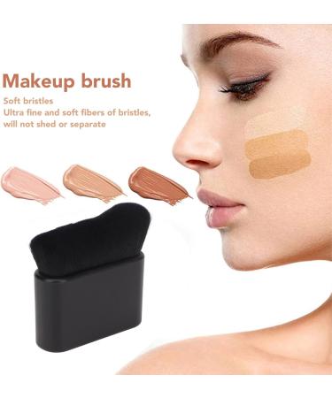 Large Flat Tanning Brush Self Tan Applicator for Face Body Makeup Brush Black Blending Cream Bronzer Brush for Self Tanner Face Body Makeup - Buy Online on GoSupps.com