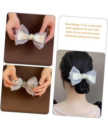 FRCOLOR Big Fabric Butterfly Hair Clip white hair clips big hair bows Women Cute Hair Clips red hair bows rhinestone barrettes for women bow hair clips South Korea girl rhinestone Hair - Buy Online on GoSupps.com