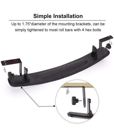 10L0L Golf Cart Rear View Mirror - Extra Wide Panoramic Fit for EZGO, Club Car, Yamaha | Improved Visibility for Safe Driving - Buy Online on GoSupps.com