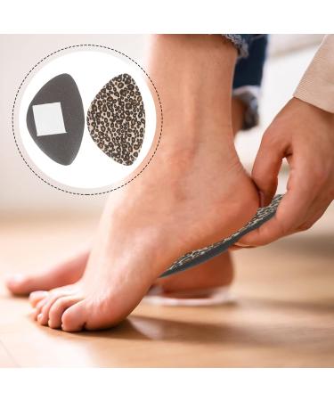 Foot Support Pad - Non-Slip Heel Pad for Comfort | Miss Leopard | 9x5.8cm Polyurethane Sponge - Buy Online on GoSupps.com