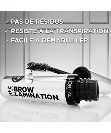 L'Or al Paris - Brow Lamination - Eyebrow Fixing Mascara - 24h hold - Shade: Transparent - Infallible - Capacity: 30g - Buy Online on GoSupps.com