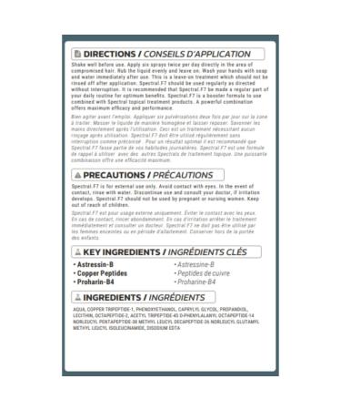 Spectral.F7 Hair Serum Booster by DS Laboratories | Supports Hair Growth and Combats Stress-Induced Thinning | 2 fl oz - Buy Online on GoSupps.com