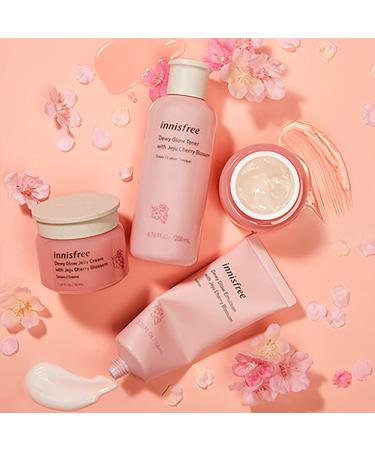 Innisfree Cherry Blossom Dewy Glow Emulsion Moisturizer - Hydrating Face Moisturizer - Buy Online on GoSupps.com