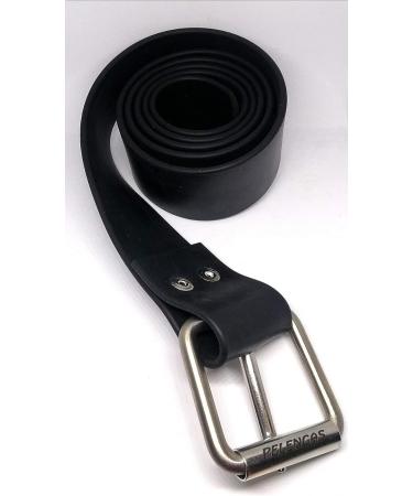 Adjustable Rubber Marseille Dive Weight Belt - Black - 59 inch - Buy Online on GoSupps.com