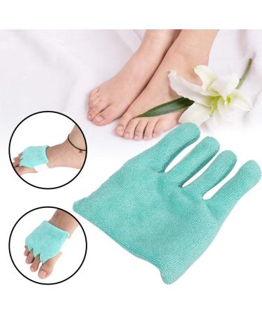 Multicolored Toe Separator Pillows & Socks for Seniors | Anti-Pressure Ulcer Toe Correction Pads for Nail Art & Manicure Green - Buy Online on GoSupps.com