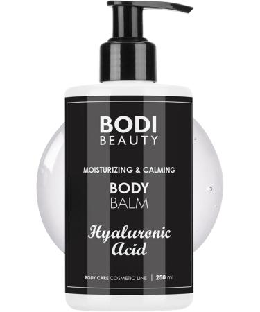 Bodi Beauty Body Balm 250 ml with Hyaluronic Acid Glycerin Urea Aloe Vera Algae - Moisturizing Body Balm - For Smooth and Supple Skin - Hydrating and Soothing - Buy Online on GoSupps.com