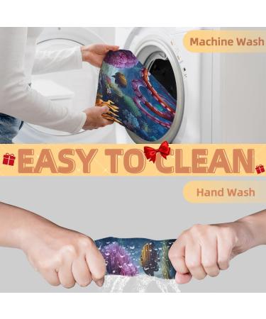 Ocean Big Octopus Beard Bib Apron | Beard Hair Catcher for Men | Perfect Father's Day & Christmas Gift for Dad & Husband | 2 Suction Cups - Buy Online on GoSupps.com