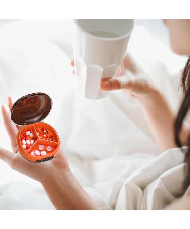 Travel Pill Organizer - 58g Portable Daily Pill Box | Easy-to-Use Sealed Medicine Case for On-the-Go | International Shipping Available - Buy Online on GoSupps.com