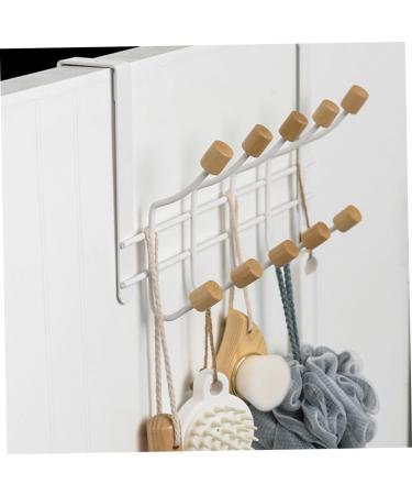 jojofuny Condiment Jar 2 Pcs 1 Wall Hanging Hook Hanger Coat Hangers Metal Hangers Wrought Iron Hooks Backpack Bath Ball - Buy Online on GoSupps.com