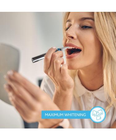 GO SMILE Extreme Duo Professional Teeth Whitening Travel Kit - 14 Whitening Swabs & Enamel Brush Pen in Portable Tin - Stain Remover, No Sensitivity - Buy Online on GoSupps.com