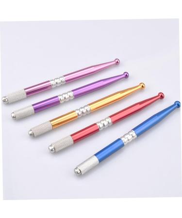 FOMIYES Microblading Pen 12 pcs Stainless Permanent Steel Professional Pencil Eyebrow Manual Makeup Pen for Embroidered - Buy Online on GoSupps.com