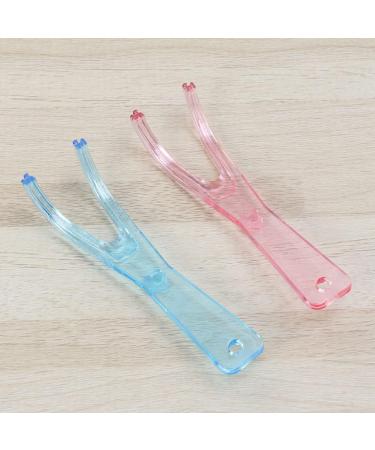 Healvian Dental Floss Holder - Reusable Flossmate Handle (2 PC) | Replacement Toothpick Holder for Gum Inflammation & Oral Hygiene - Buy Online on GoSupps.com