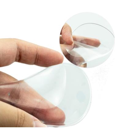 2pairs Clear Gel Arch Support Insoles Orthotic Insoles Silicone Orthopedic Foot Insoles Flat Feet Arch Support Plantar Fasciitis Shoe Arch Support Gel High Heel Inserts Cushion Pads for Women Men - Buy Online on GoSupps.com