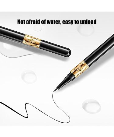 Black Eyeliner | Waterproof Eyeliner Pencil Eye Makeup Black Eyeliner Pencils with Ultra Fine Brush Tip Pen Glides on Smoothly Creates Bold & Defined Lines 1g Muflydo - Buy Online on GoSupps.com