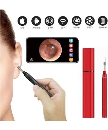JYYBN Earwax Removal Tool with Camera & 6 LED Lights - Green Ear Cleaner Kit for Kids, Adults, and Pets - Buy Online on GoSupps.com