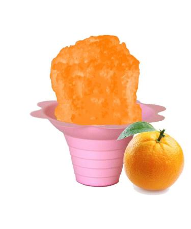 Orange Shaved Ice and Snow Cone Flavor Concentrate 4 Fl Ounce Size (makes 1 gallon of syrup with sugar and water added) - Buy Online on GoSupps.com