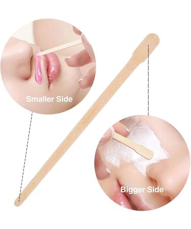 200 PC Wooden Waxing Spatula Set for Eyebrows Lips & Body - Ideal for Handicrafts & Depilation - Buy Online on GoSupps.com