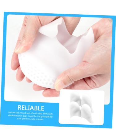 FRCOLOR Forefoot Pad Heels for Women - Silicone Toe Protectors & Insole Inserts for High Heels & Boots | Comfortable Shoe Fillers - Buy Online on GoSupps.com