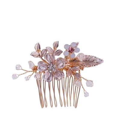 New 2025 Wedding Hair Accessories Flower Hair Clips Hairpin Crystal Headdress For Women Faux Pearl Barrettes Hair Combs Hair Decor Jewelry Fashion Accessories Creative Gift