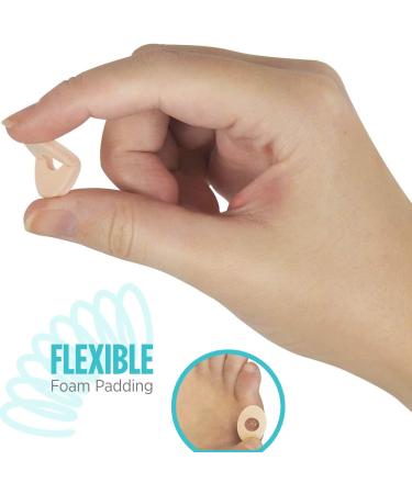 Comfort Zone Corn Cushions - Self-Stick Adhesive Pads for Corn Relief - 18 Count - Buy Online on GoSupps.com
