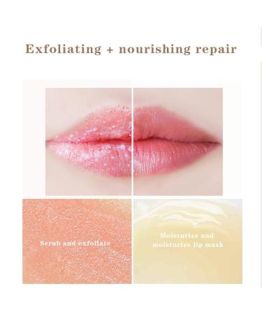 Shop Lip Scrub Exfoliator & Moisturizer - 1 Pack Jelly Lip Mask for Soft Smooth Lips - Buy Online on GoSupps.com