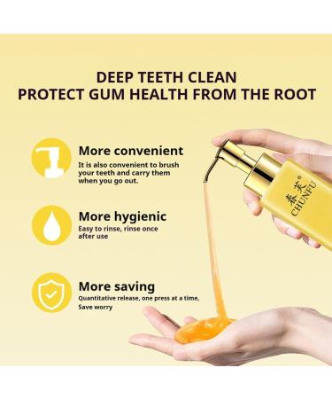 Taurine Gold Toothpaste | Dental Care for Dazzling White Teeth & Fresh Breath | Press Dispenser Oral Cleaner (1PC) - Buy Online on GoSupps.com