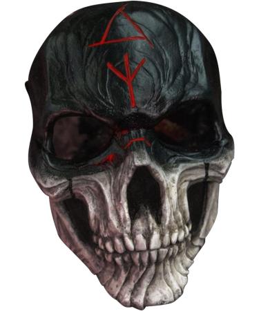 Halloween Face Bloody Face - Realistic Creepy Halloween Full Head Skull Face Scary Latex Face for Party Props - Buy Online on GoSupps.com