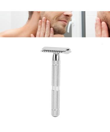 Shop Vintage Double-Sided Manual Razor for Men | Classic Wet Shaving | Ergonomic & Durable Design | Perfect Gift for Home & Travel - Buy Online on GoSupps.com