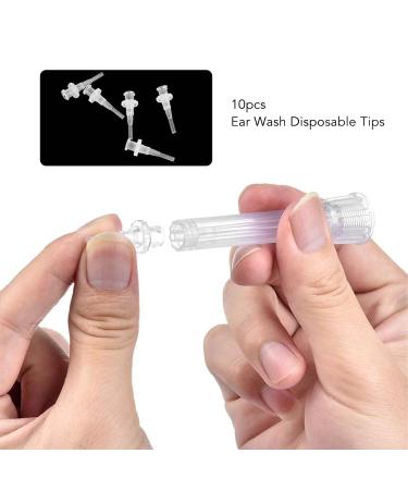 10pcs Silicone Ear Wash Disposable Tips - Earwax Removal Replacement Tubes - Buy Online on GoSupps.com