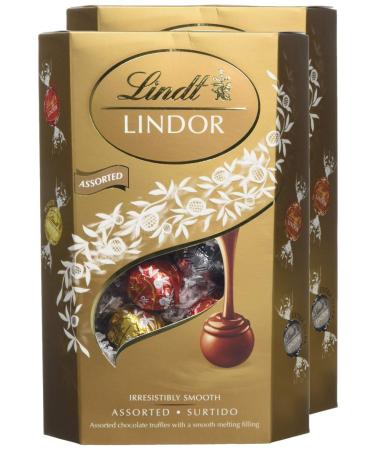 Lindt Lindor Assorted Chocolate Truffles Box - 337g | Buy Internationally | Gourmet Chocolates Online - Buy Online on GoSupps.com