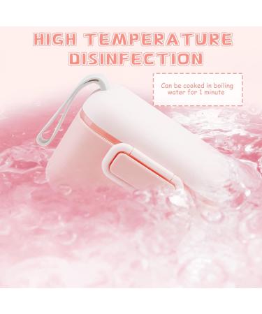 Portable Milk Powder Dispenser for Travel | Formula Powder Pots with Silicone Seal Cover, Leveler & Spoon - 400ml - Buy Online on GoSupps.com