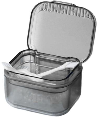 Premium Prosthesis Container & Cleaning Box | Perfect for False Teeth Bridges & Braces - International Shipping Available - Buy Online on GoSupps.com