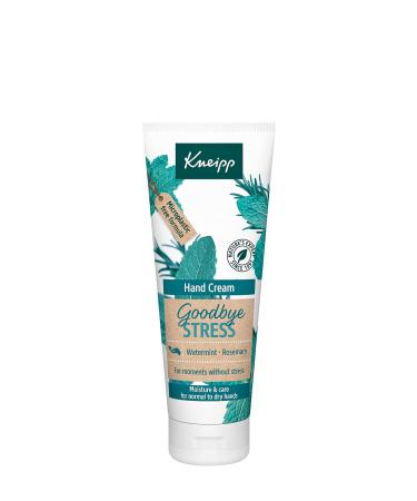 Kneipp Goodbye stress hand cream with water minz oils and rosemary Relaxation and well -being Moisturizing dry skin 75 ml