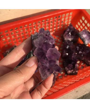 Natural Crystal Rough Home Decoration 70-80g Natural Dream Amethyst Quartz Crystal Cluster Specimen 85g s - Buy Online on GoSupps.com