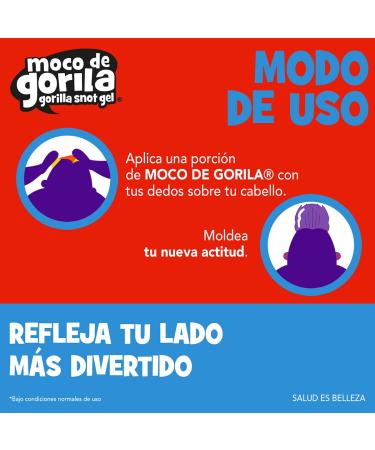 Moco De Gorila Estilo Rockero Mega Hold Gel 9.52 Oz - Best International Shipping & Strong Hold for Rockstar Hairstyles - Buy Online on GoSupps.com